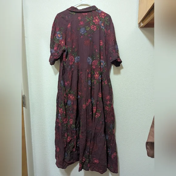 NATURAL LIFE Rebecca Tiered Midi Dress - Picture 5 of 7